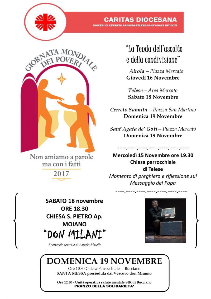 manifesto settimana dei poveri