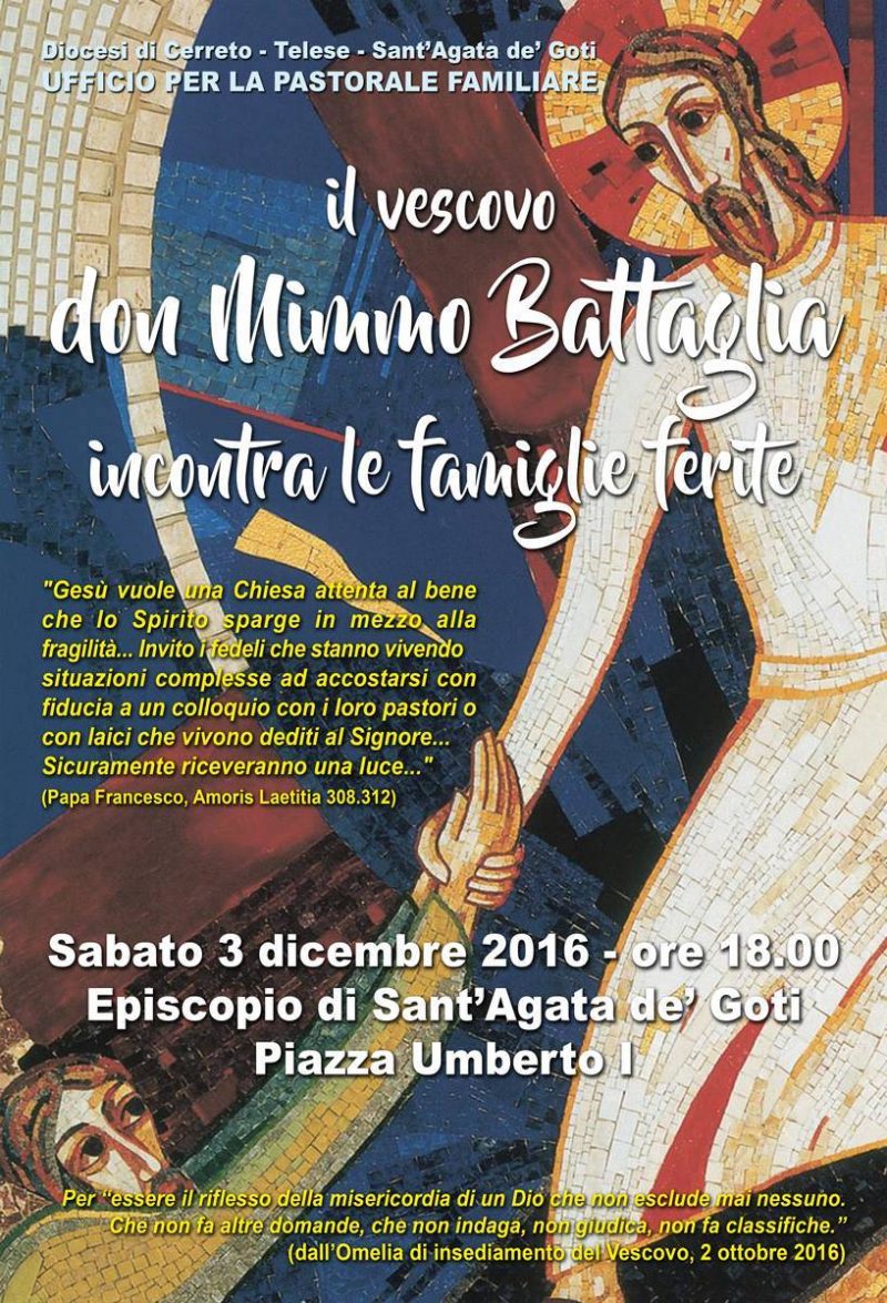 F1 - vescovo Battaglia incontra le famiglie ferite