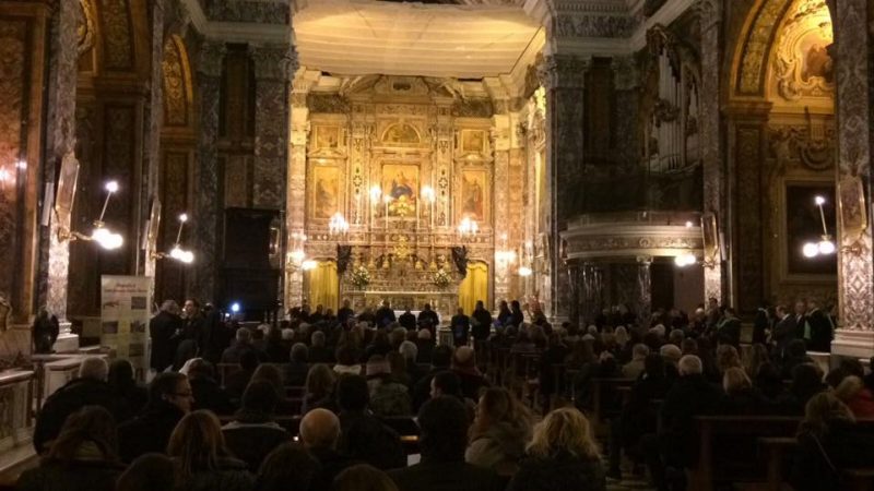Il Coro della Cattedrale di Cerreto Sannita a Napoli al concerto “Cento