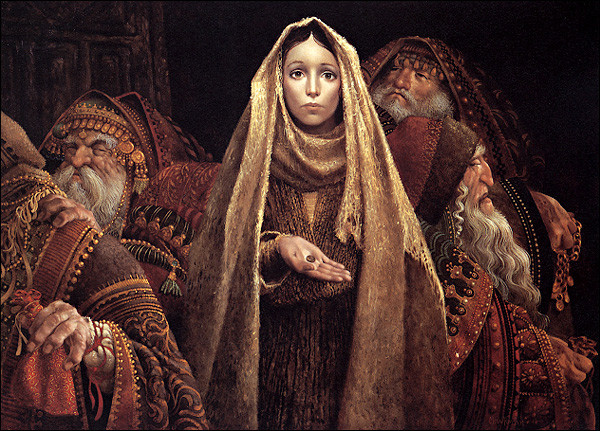 the widows mite by james christensen