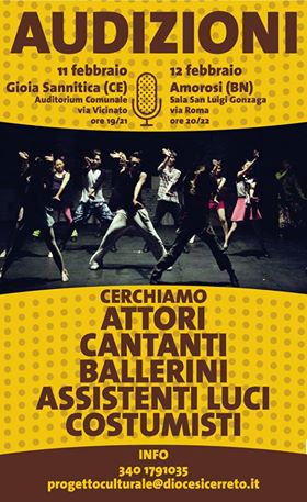 audizioni musical San Michele